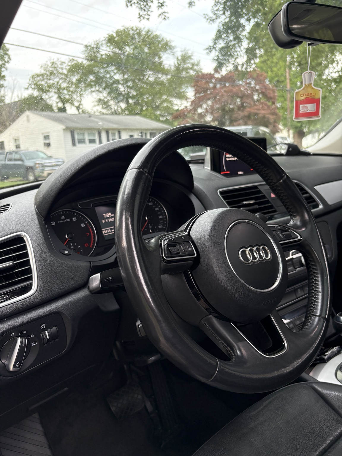 Audi interior Interior detail