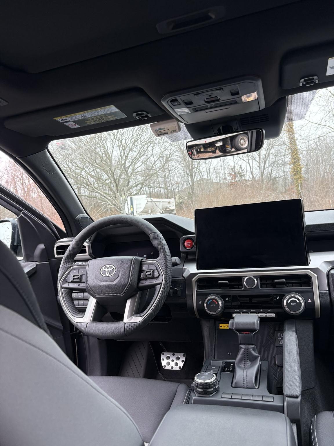 Toyota interior Cabin detail