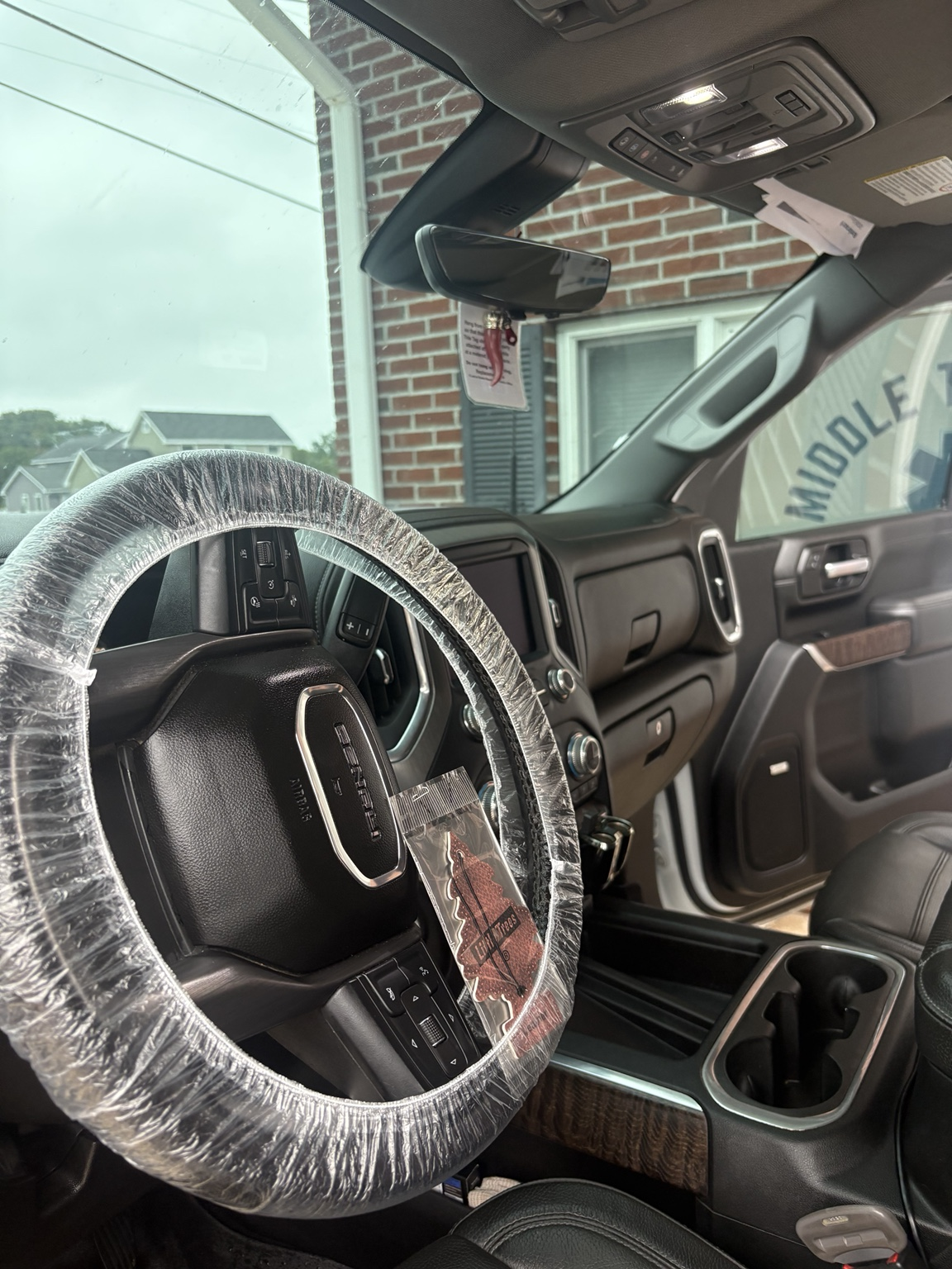 Truck cabin Interior detail